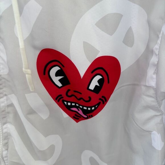 NWT Members Only x Keith Haring Windbreaker Jacket Sz XL - Picture 11 of 15